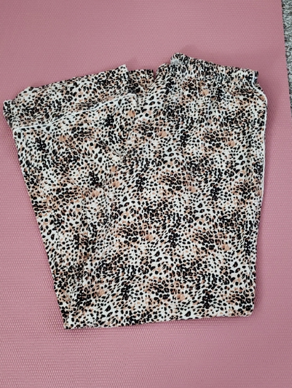 Aerie Real Soft Pajama Pant Leopard Print
